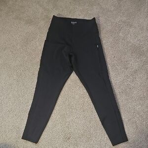 Savvi Women's Black High-Waisted Leggings